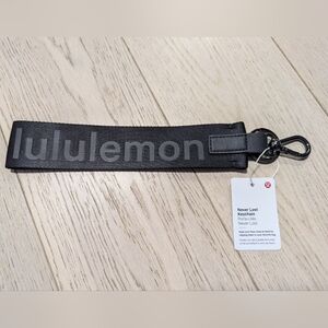 Lululemon Never Lost Keychain